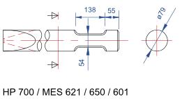 HP 700 - MES 621/650/601